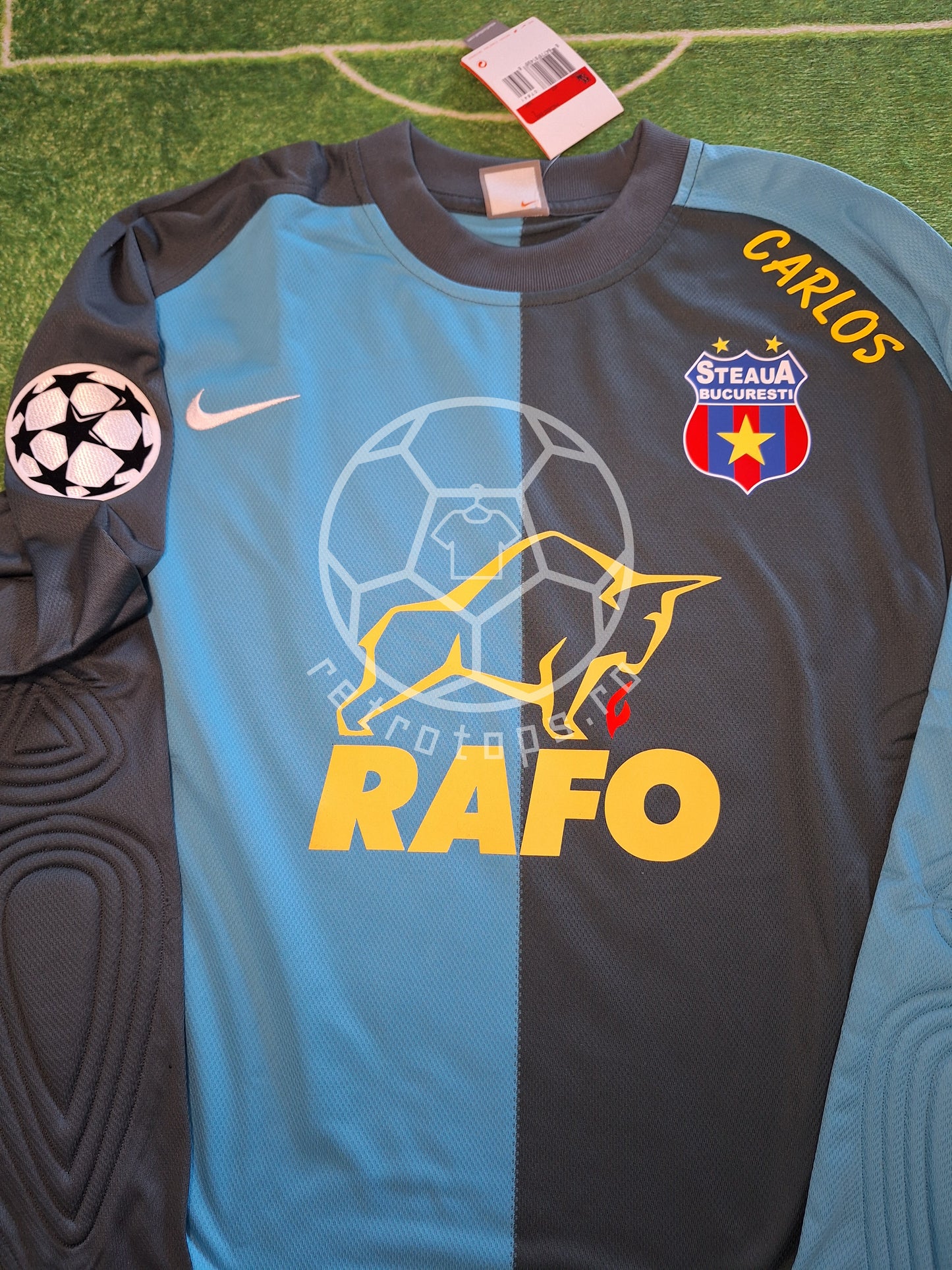 Tricou fotbal Steaua 2006, Carlos 13, L
