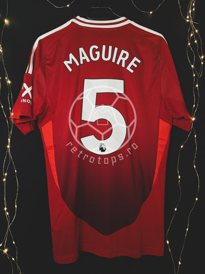 Tricou de fotbal Manchester United 2024-2025, Maguire 5, M