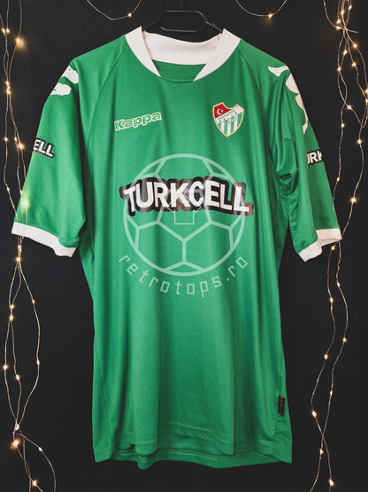 Tricou de fotbal Bursaspor 2008-2009 deplasare, Giani Kiriță 8, L/XL