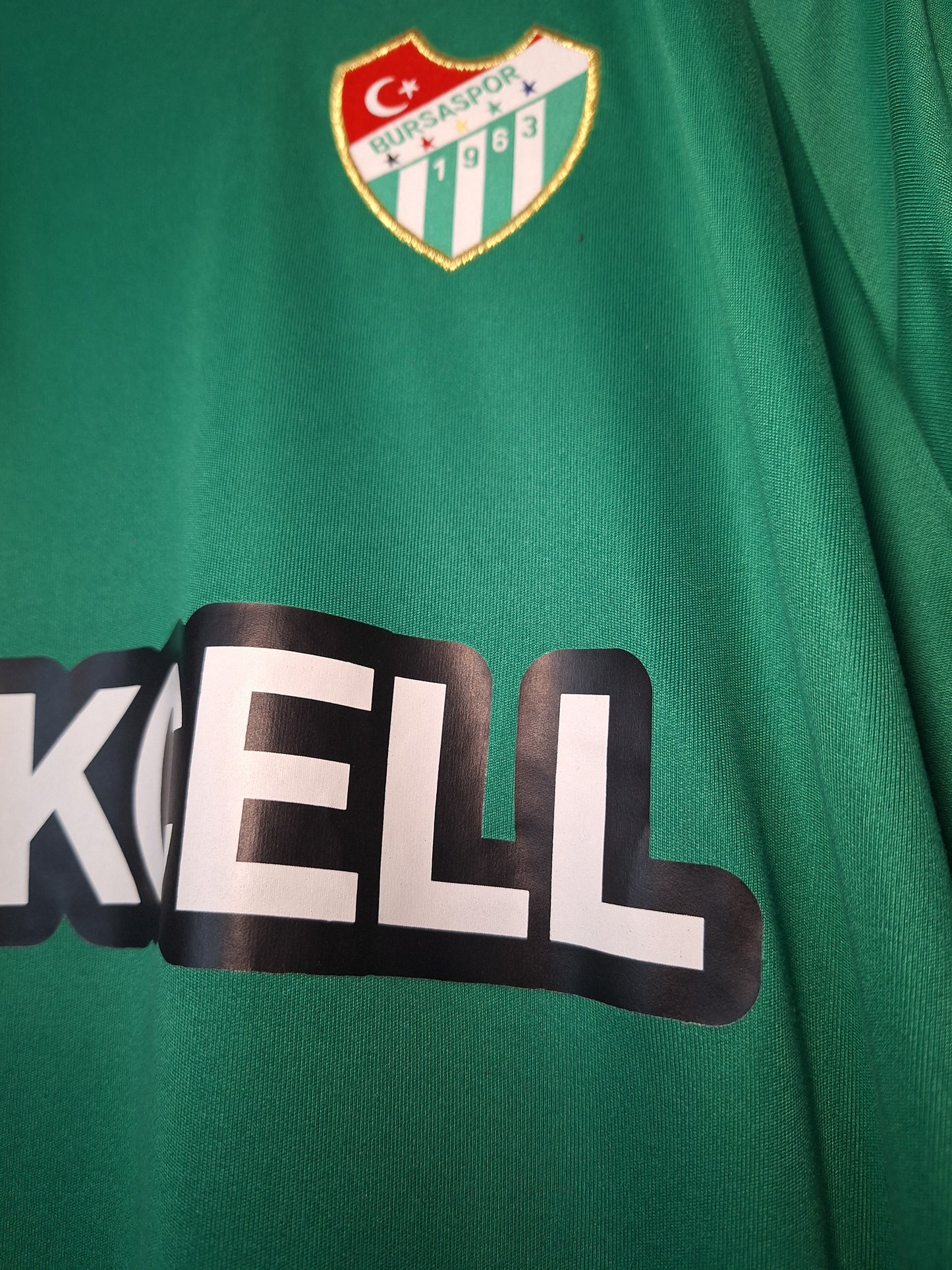 Tricou de fotbal Bursaspor 2008-2009 deplasare, Giani Kiriță 8, L/XL