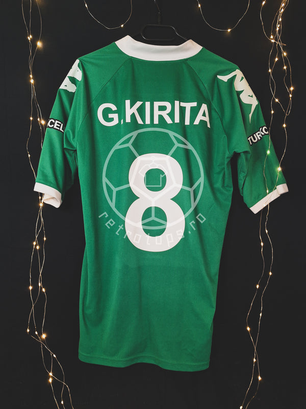 Tricou de fotbal Bursaspor 2008-2009 deplasare, Giani Kiriță 8, L/XL