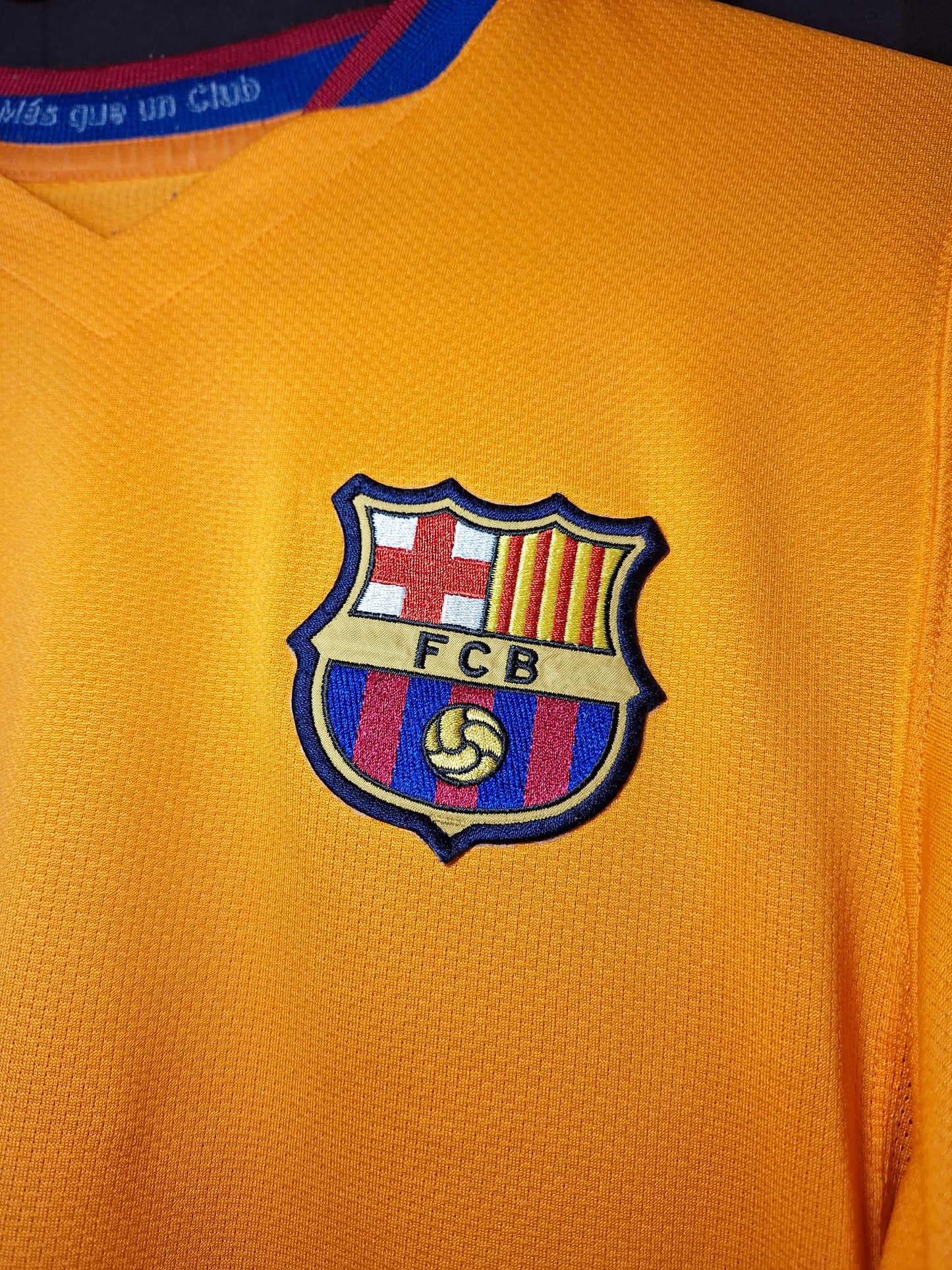Barcelona 2006-2007 away, Ronaldinho 10, S