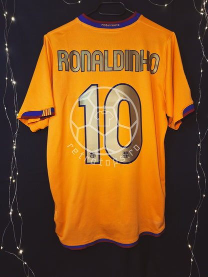 Barcelona 2006-2007 away, Ronaldinho 10, S