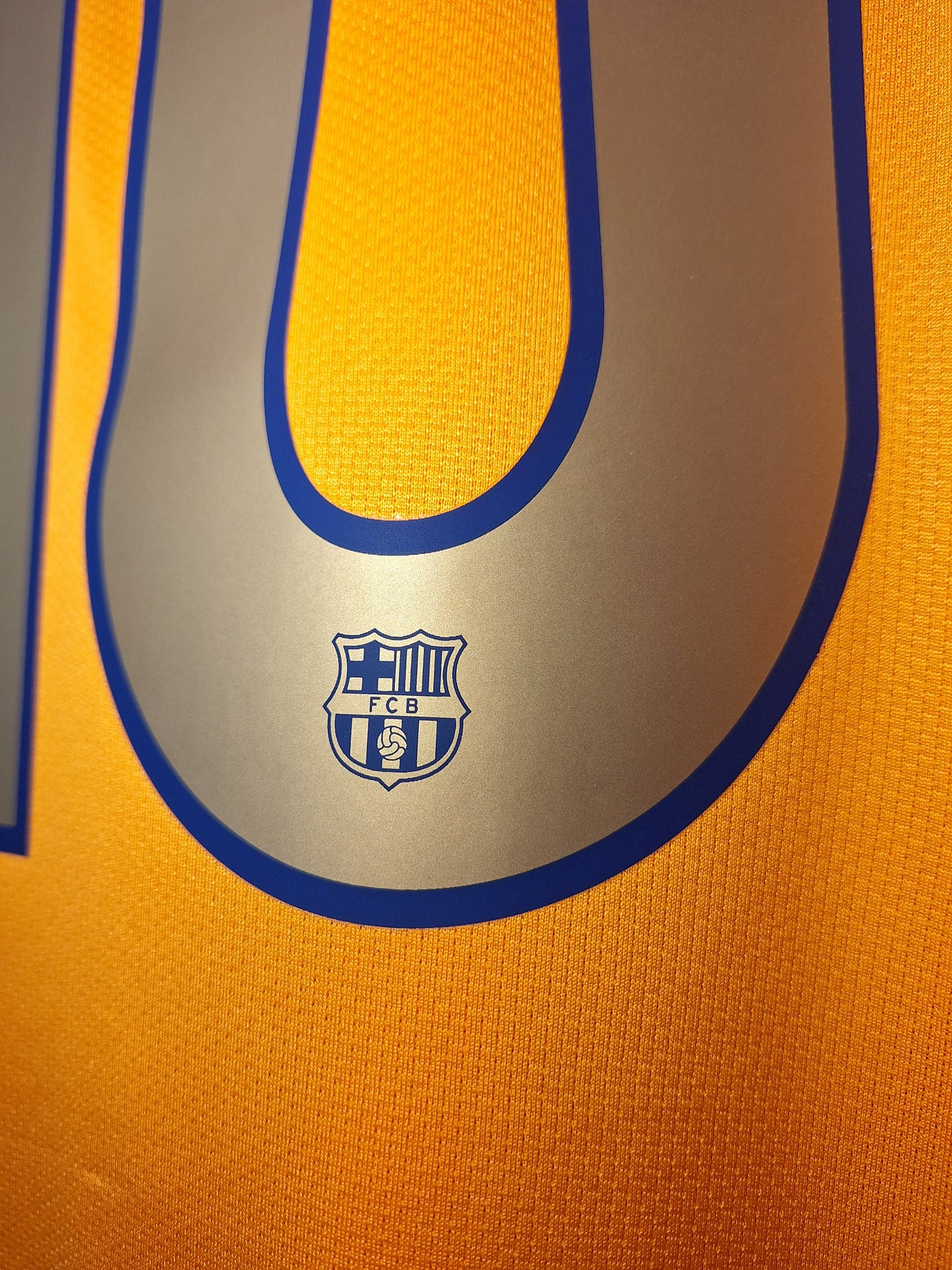 Barcelona 2006-2007 away, Ronaldinho 10, S
