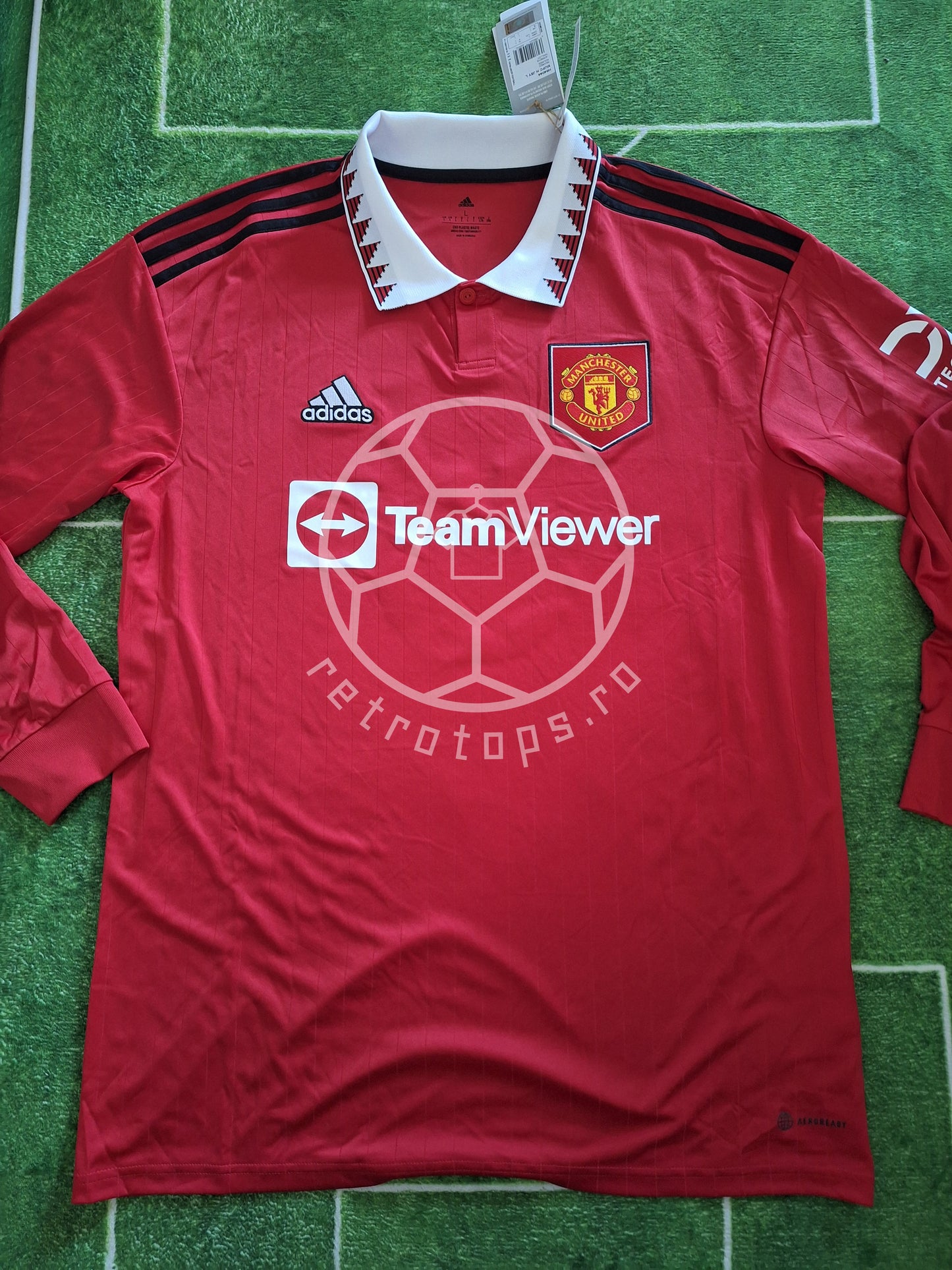 Tricou de fotbal Manchester United 2022-2023 acasă, Bruno Fernandes, L