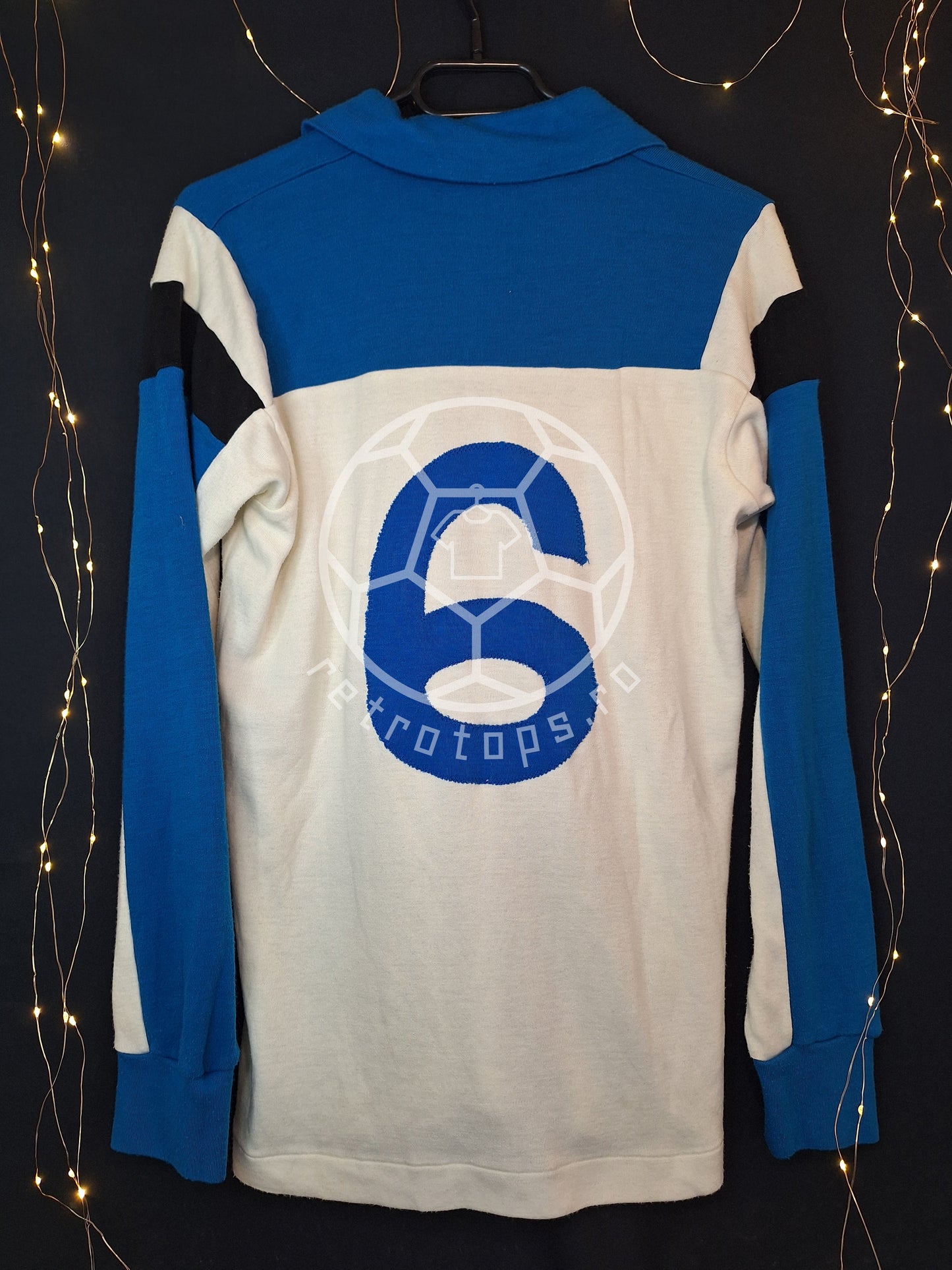 Tricou de fotbal Ennere template anii '80, nr. 6, S/M