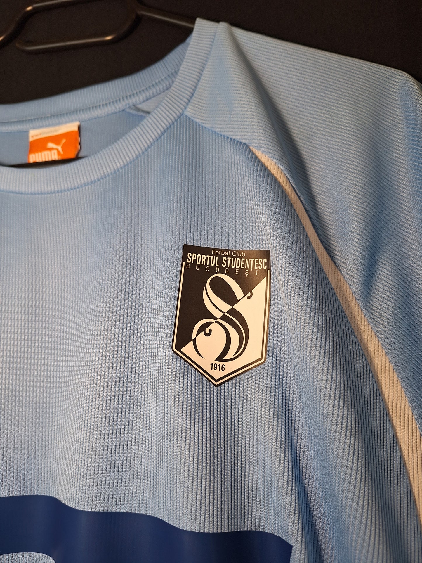 Tricou fotbal Sportul Studențesc deplasare 2011-2012, Tibi Bălan 28, M/L