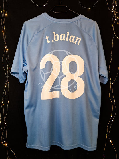 Tricou fotbal Sportul Studențesc deplasare 2011-2012, Tibi Bălan 28, M/L