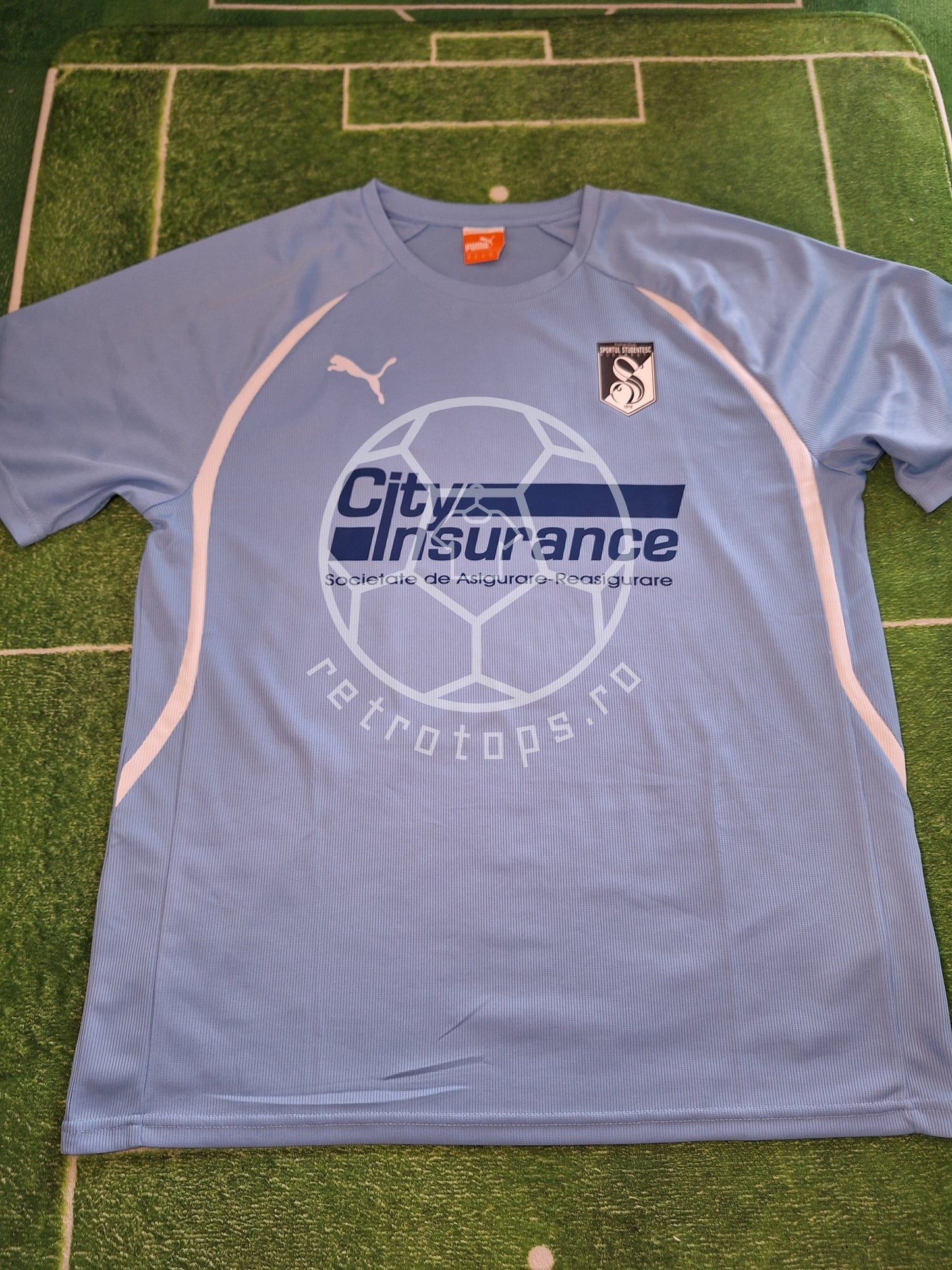 Tricou fotbal Sportul Studențesc deplasare 2011-2012, Tibi Bălan 28, M/L