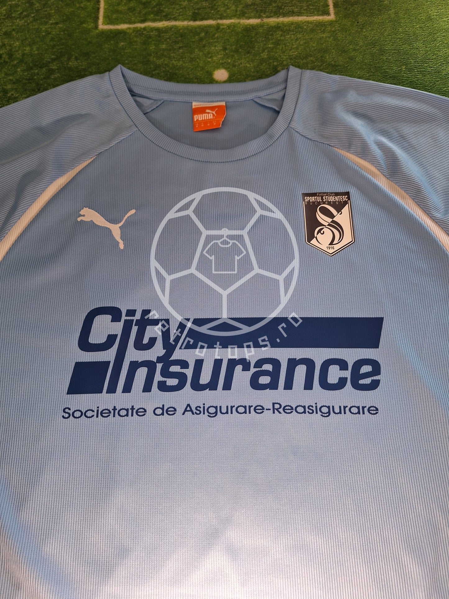 Tricou fotbal Sportul Studențesc deplasare 2011-2012, Tibi Bălan 28, M/L