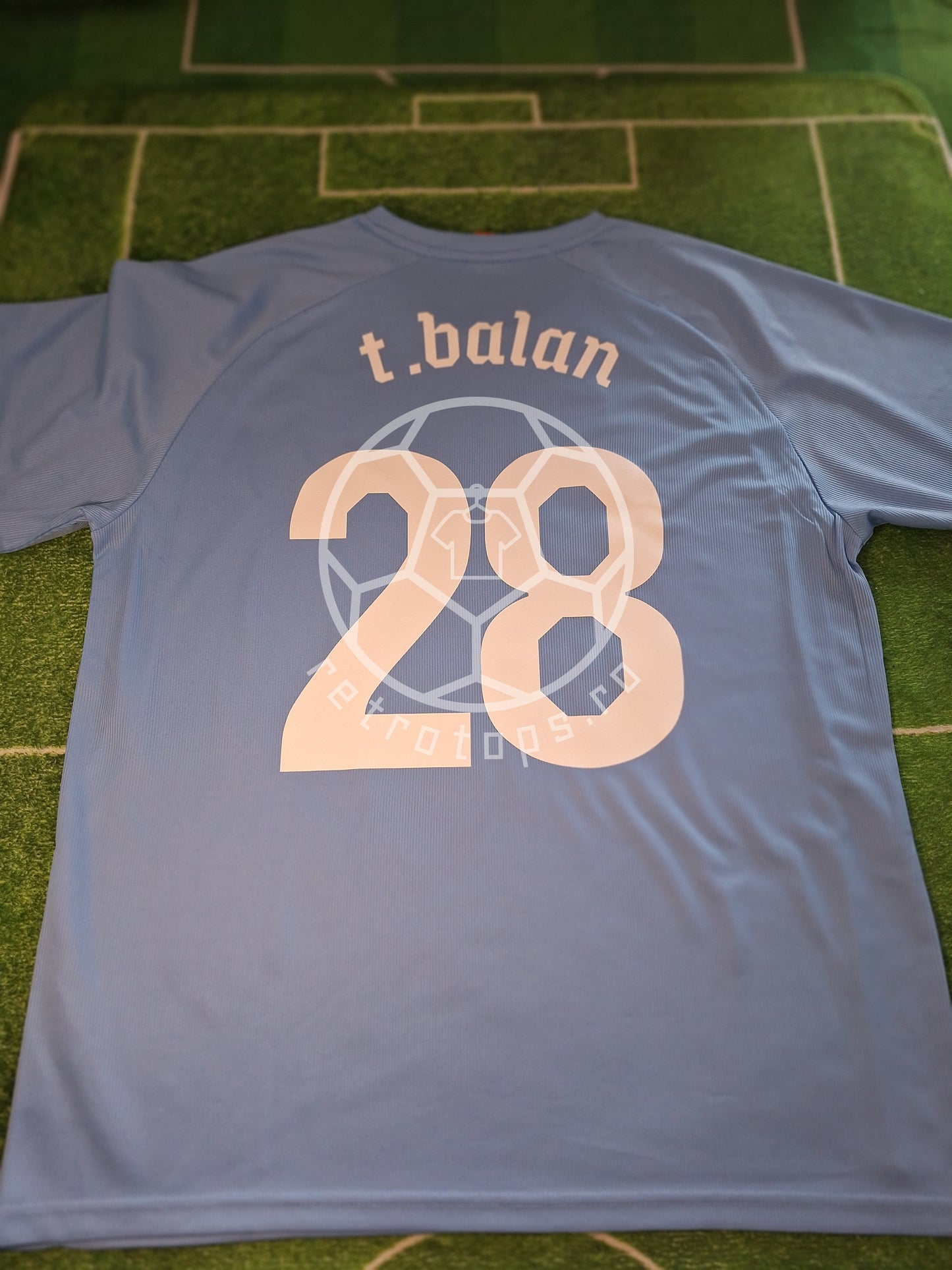 Tricou fotbal Sportul Studențesc deplasare 2011-2012, Tibi Bălan 28, M/L