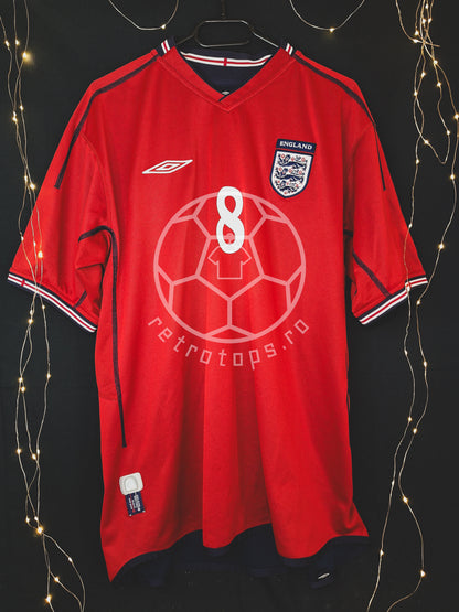 Tricou de fotbal Anglia 2002 deplasare, Paul Scholes, XL