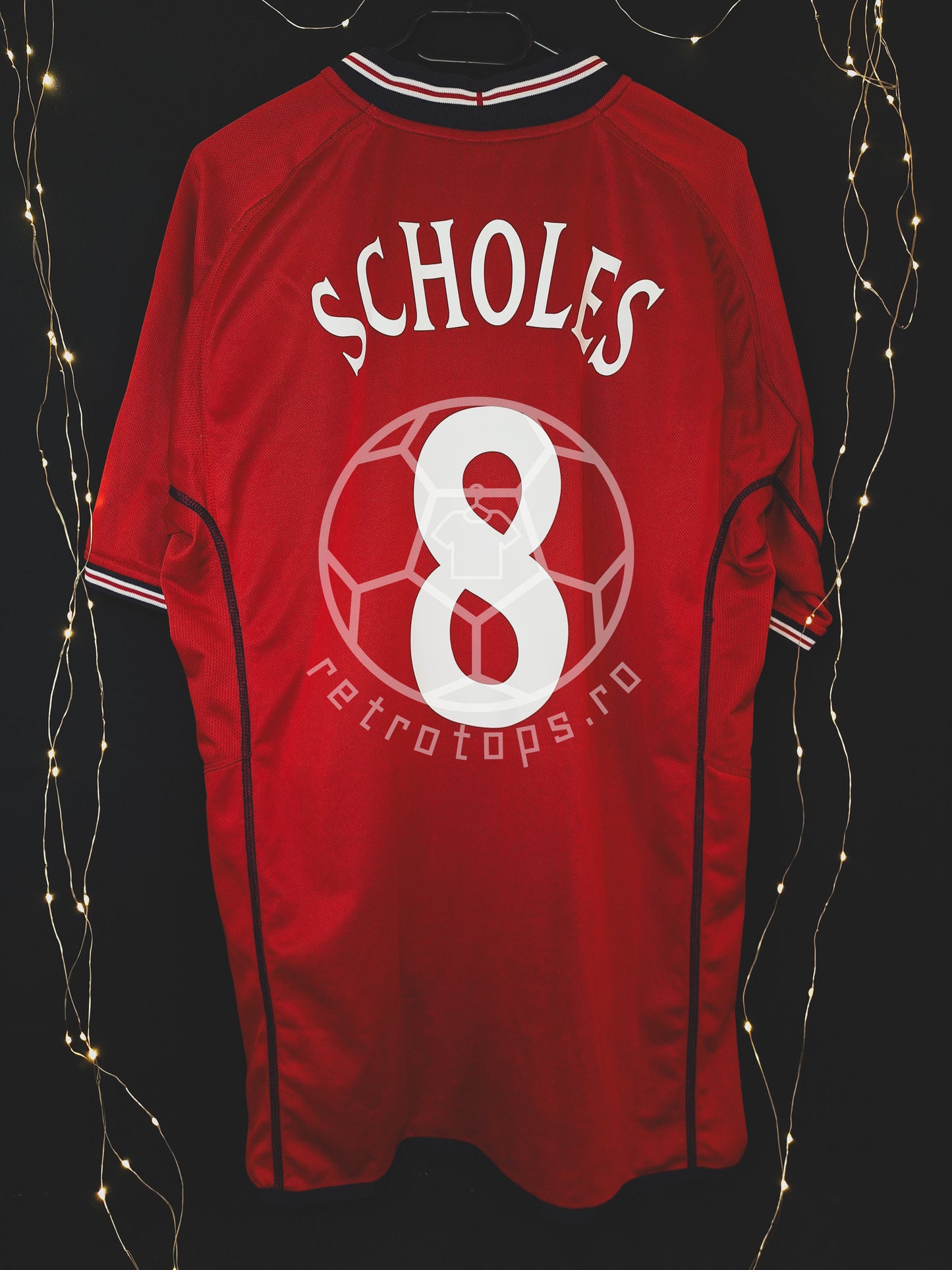 Tricou de fotbal Anglia 2002 deplasare, Paul Scholes, XL