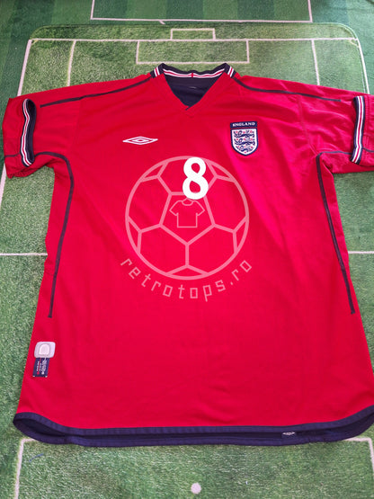 Tricou de fotbal Anglia 2002 deplasare, Paul Scholes, XL