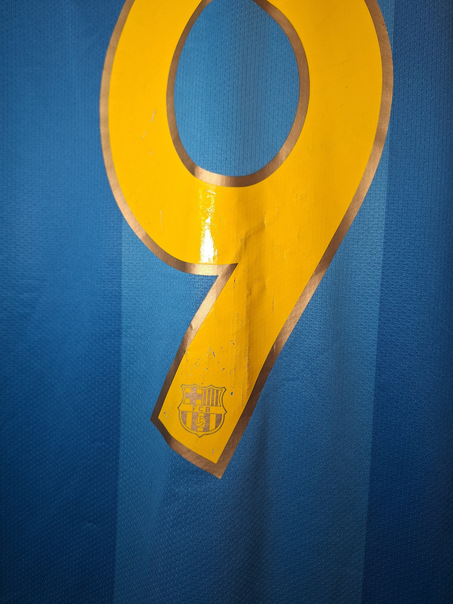 Barcelona 2007-2008 away shirt, Eto'o 9, L