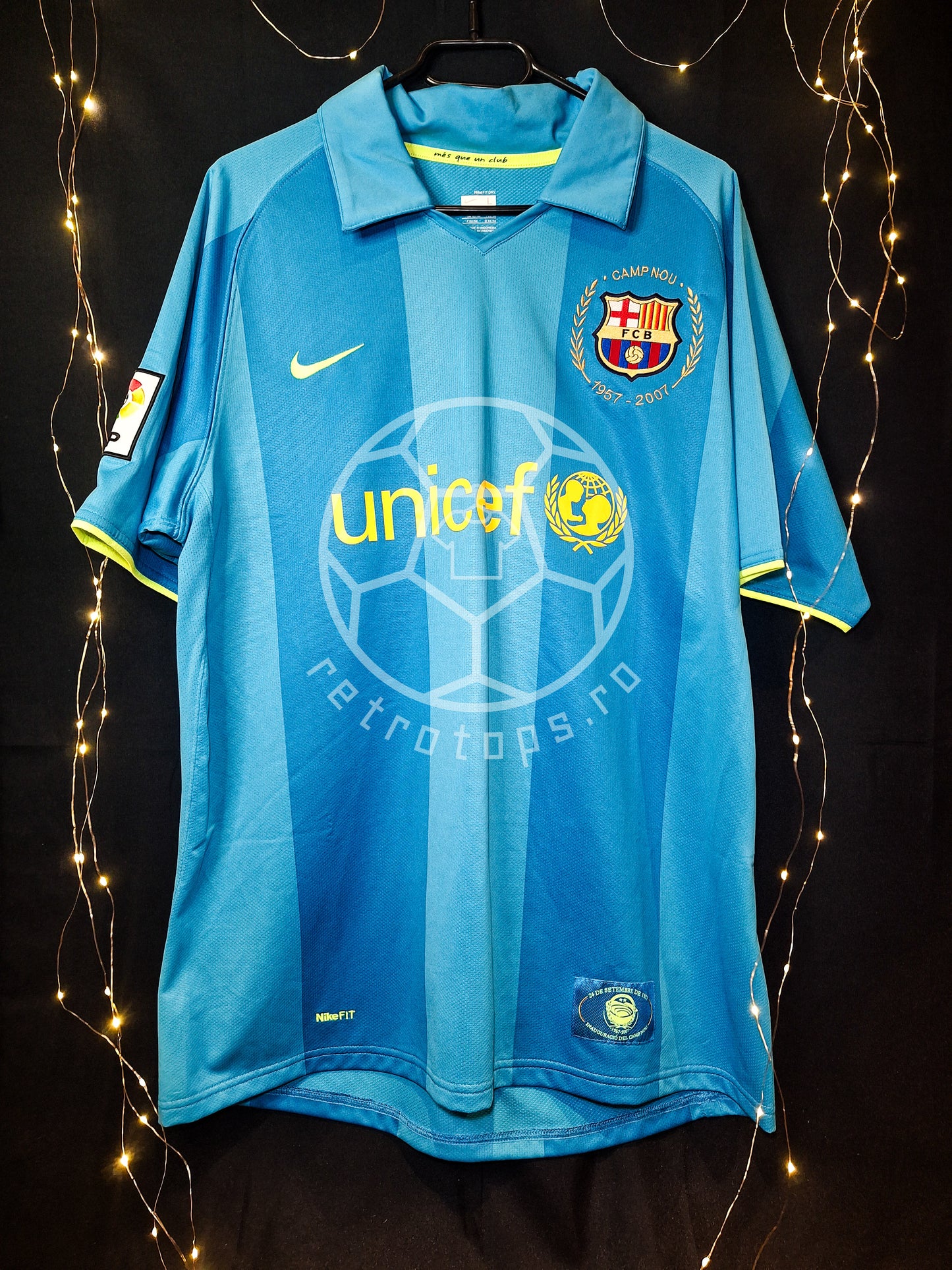 Barcelona 2007-2008 away shirt, Eto'o 9, L