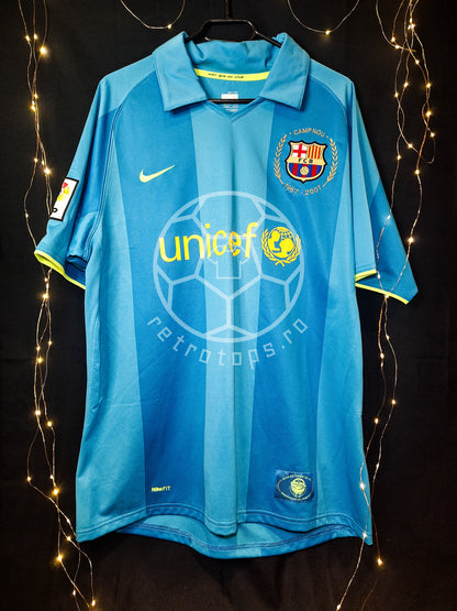 Barcelona 2007-2008 away shirt, Eto'o 9, L