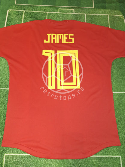 Tricou de fotbal Columbia 2018 ediție specială, James 10, XL
