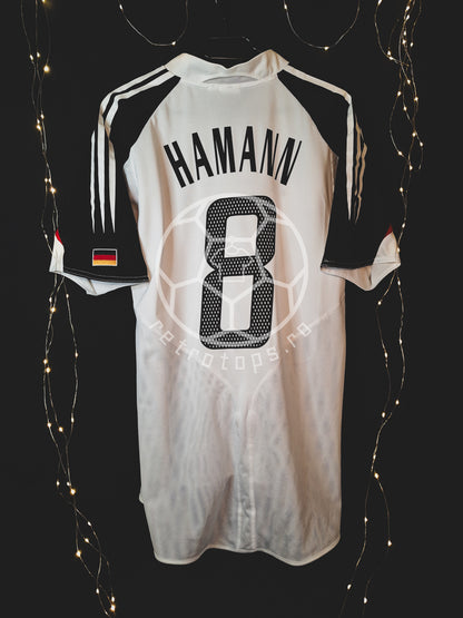 Germany 2004 home shirt, Hamann 8, M