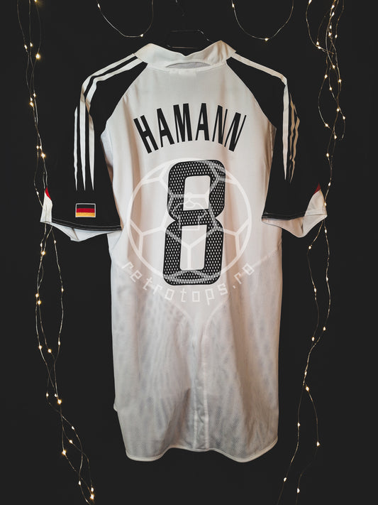 Germany 2004 home shirt, Hamann 8, M
