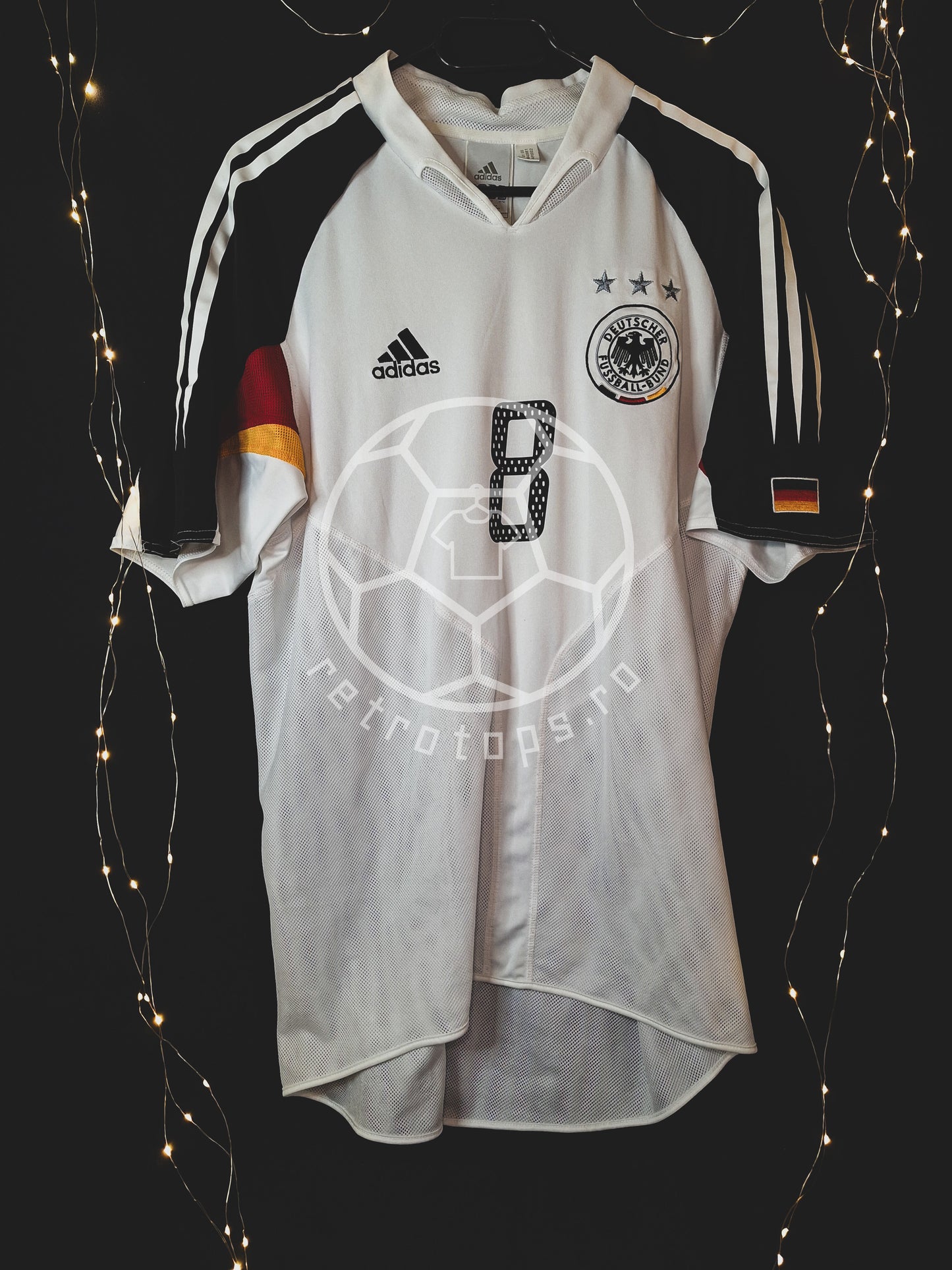 Germany 2004 home shirt, Hamann 8, M