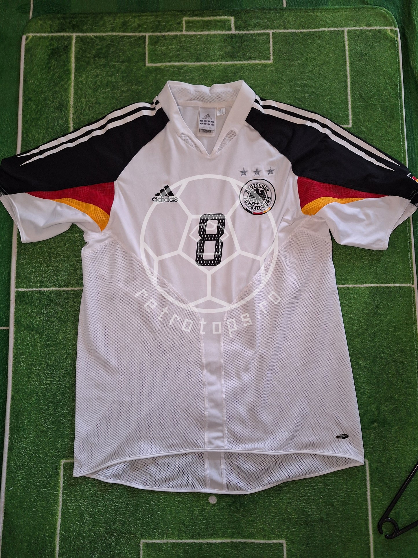 Germany 2004 home shirt, Hamann 8, M