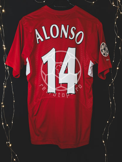 Tricou de fotbal Liverpool 2005, Alonso 14, M