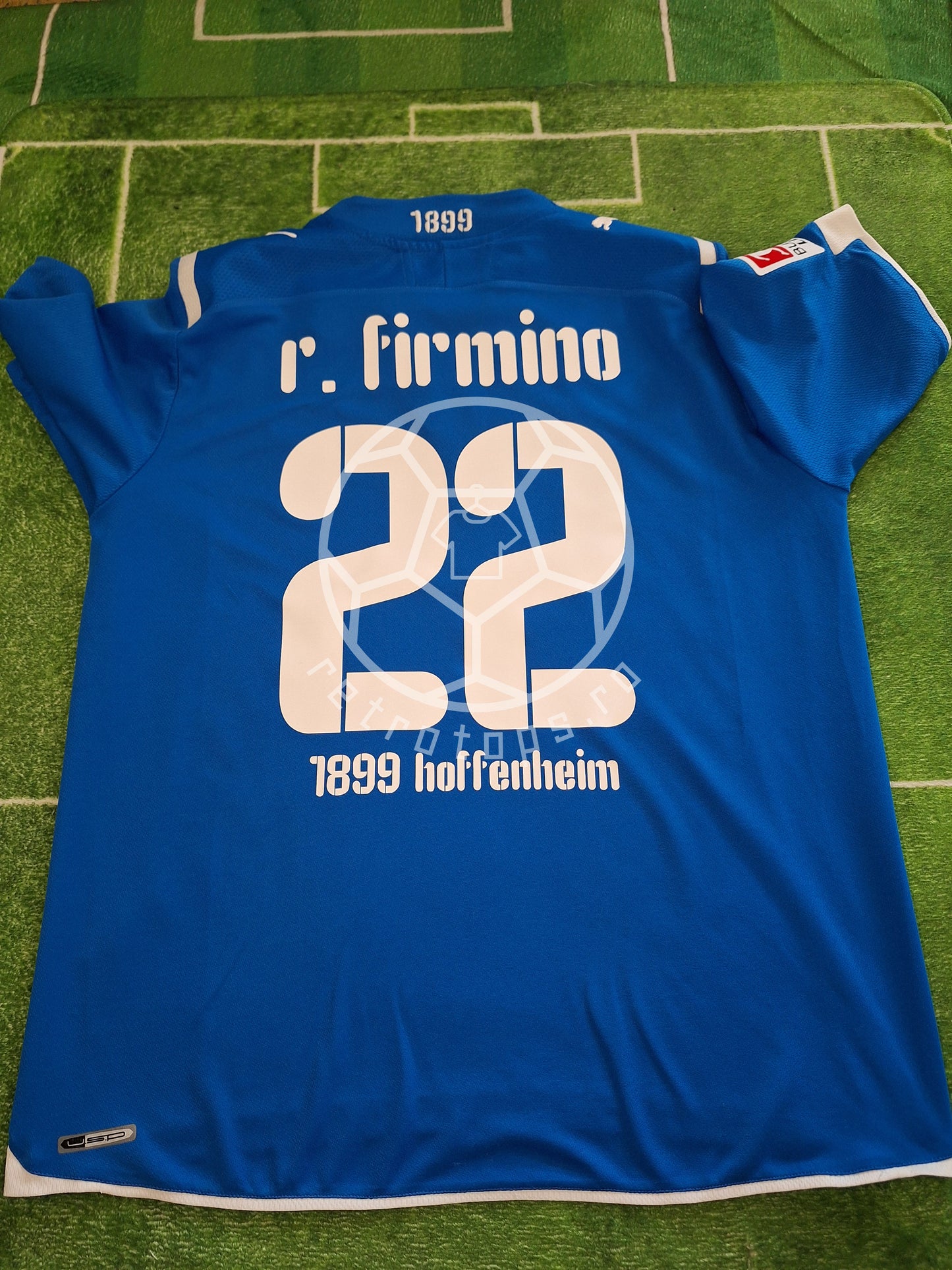 Tricou de fotbal Hoffenheim 2010-2011 acasă, Firmino 22, M/L