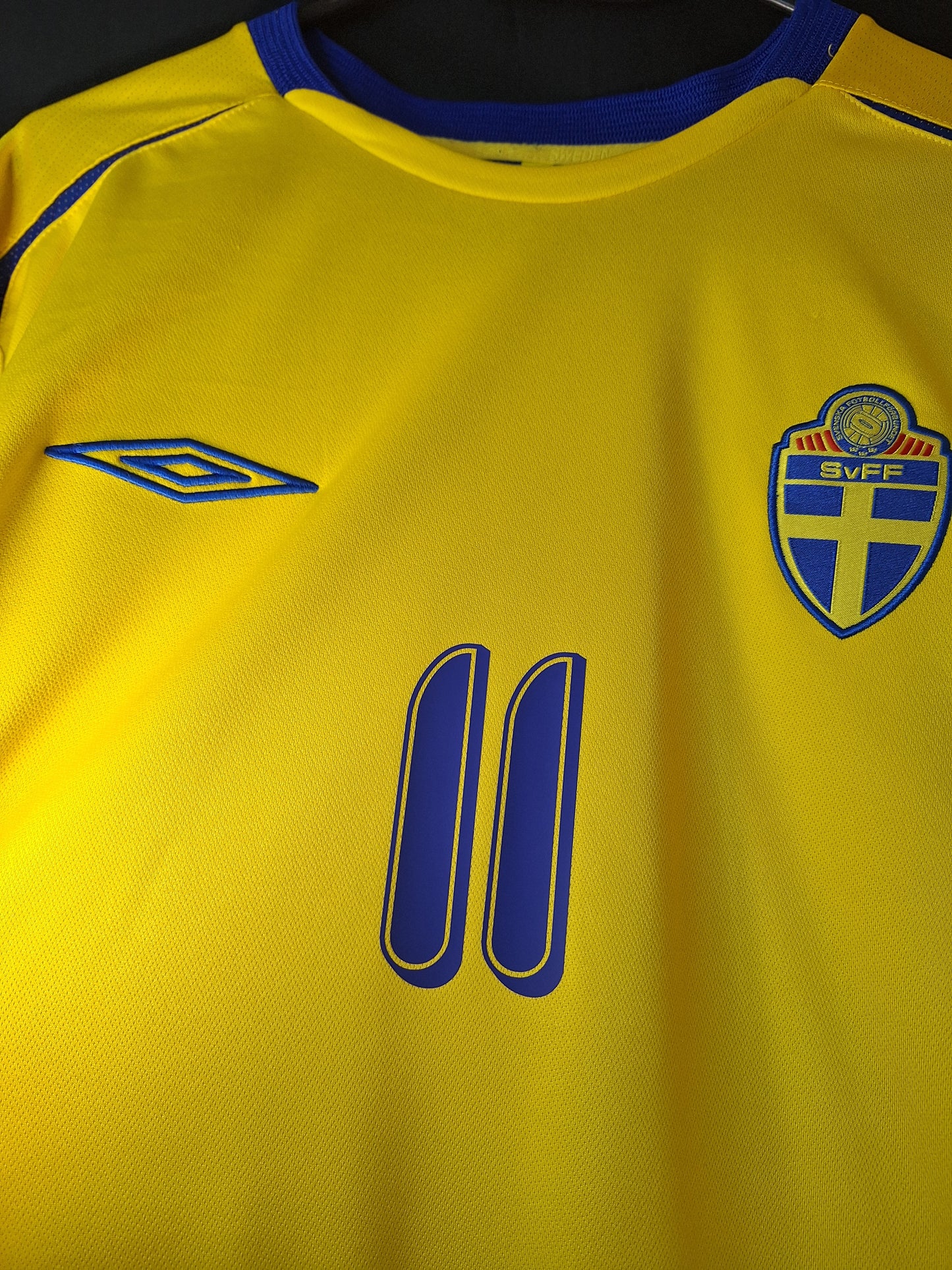 Tricou de fotbal Suedia 2006 acasă, Larsson 11, XL