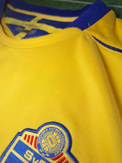 Tricou de fotbal Suedia 2006 acasă, Larsson 11, XL