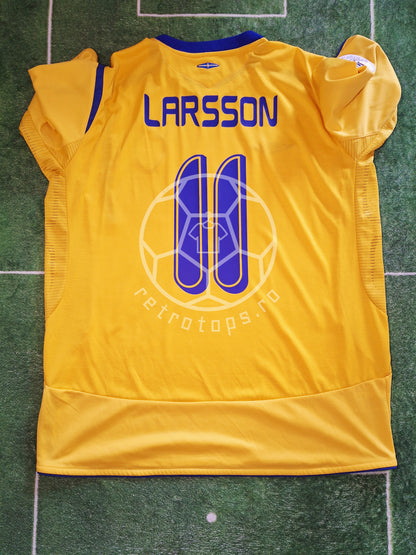 Tricou de fotbal Suedia 2006 acasă, Larsson 11, XL