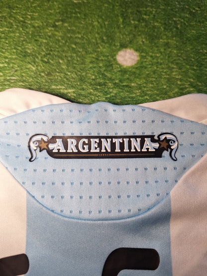 Argentina 2008-2009 home shirt BNWT, Messi 18, M