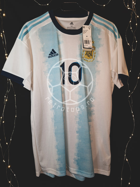Argentina 2019-2020 BNWT home shirt, Messi 10, M
