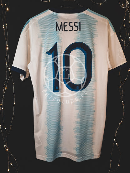 Argentina 2019-2020 BNWT home shirt, Messi 10, M