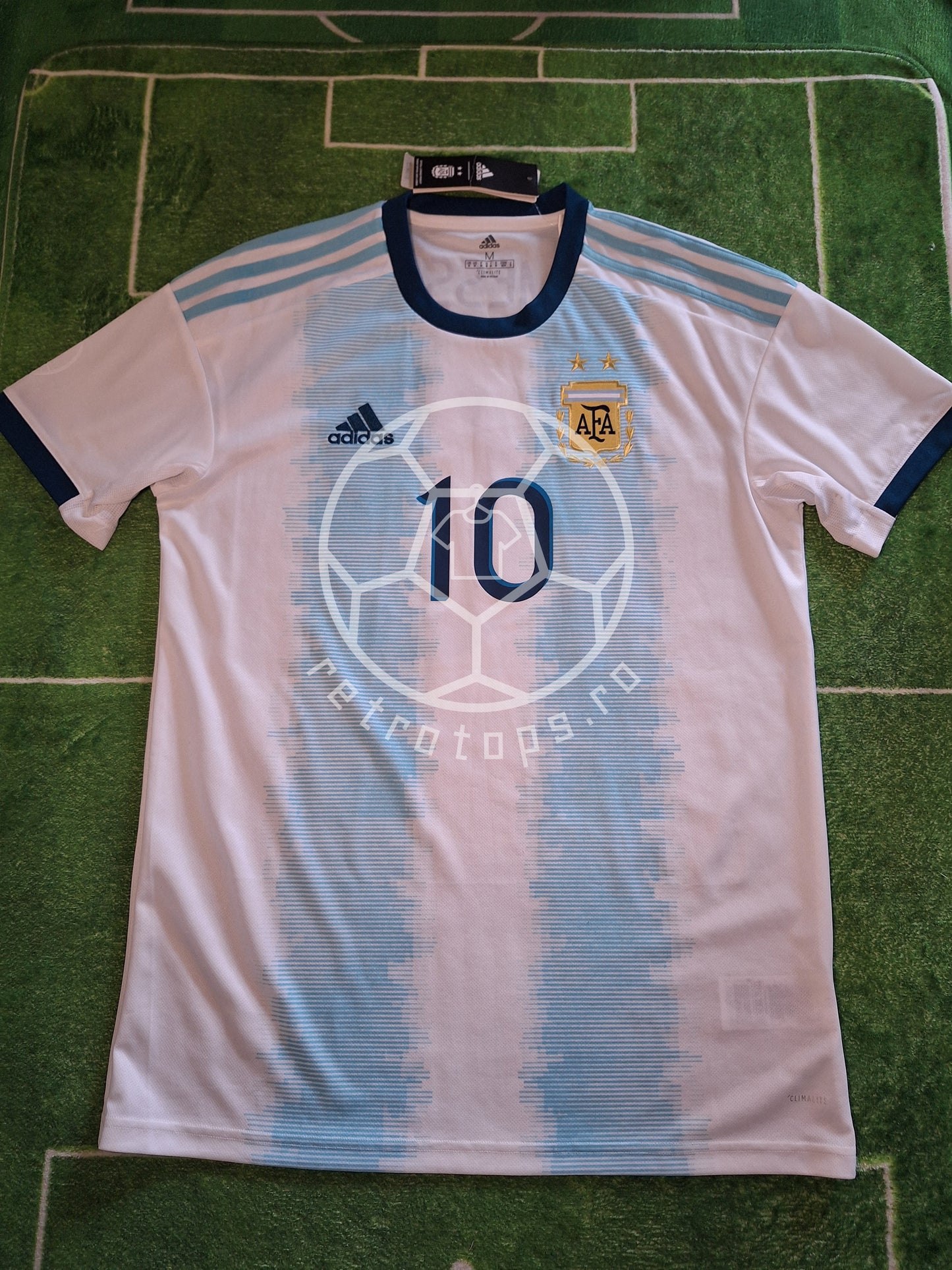 Argentina 2019-2020 BNWT home shirt, Messi 10, M