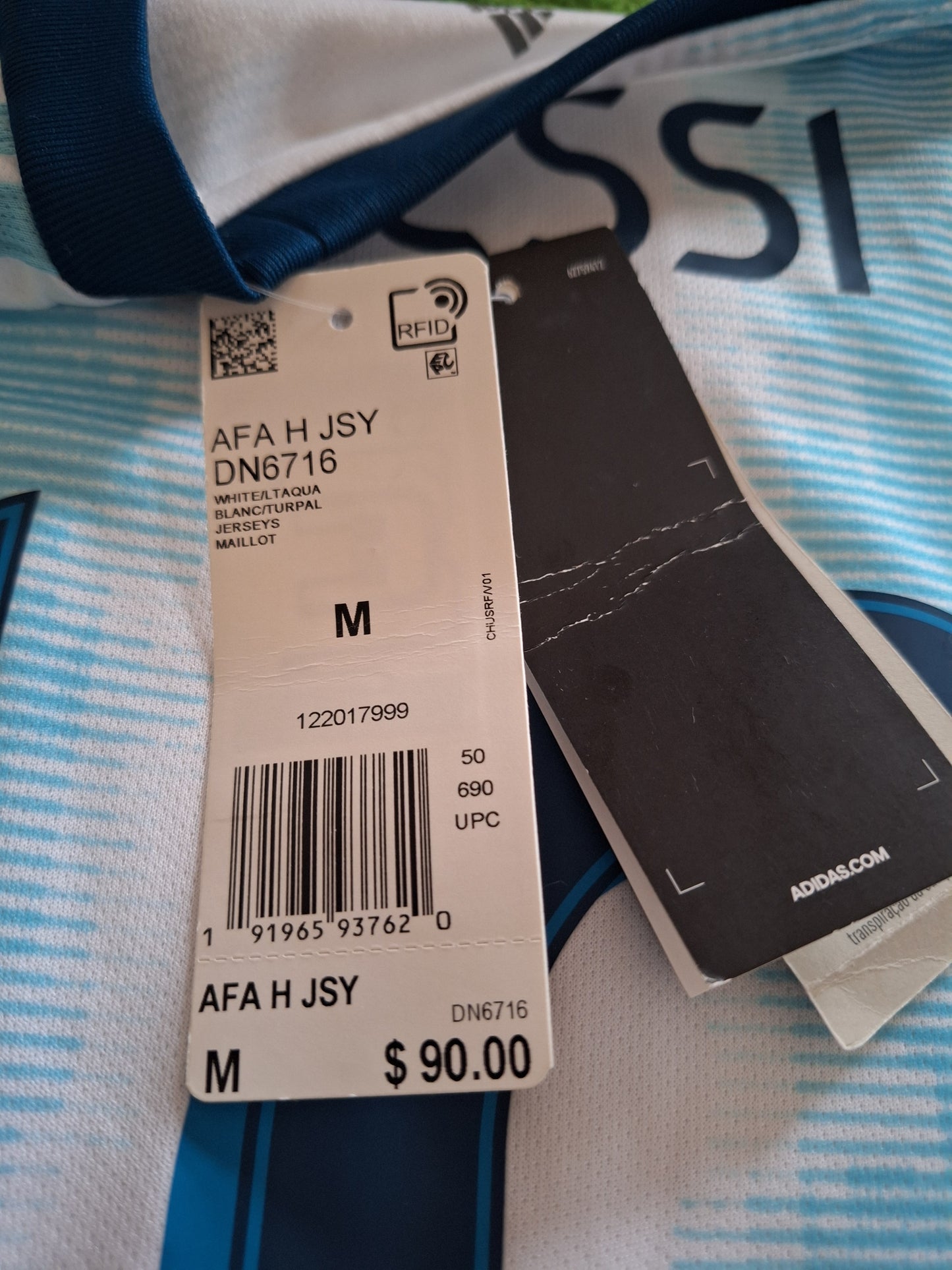 Argentina 2019-2020 BNWT home shirt, Messi 10, M