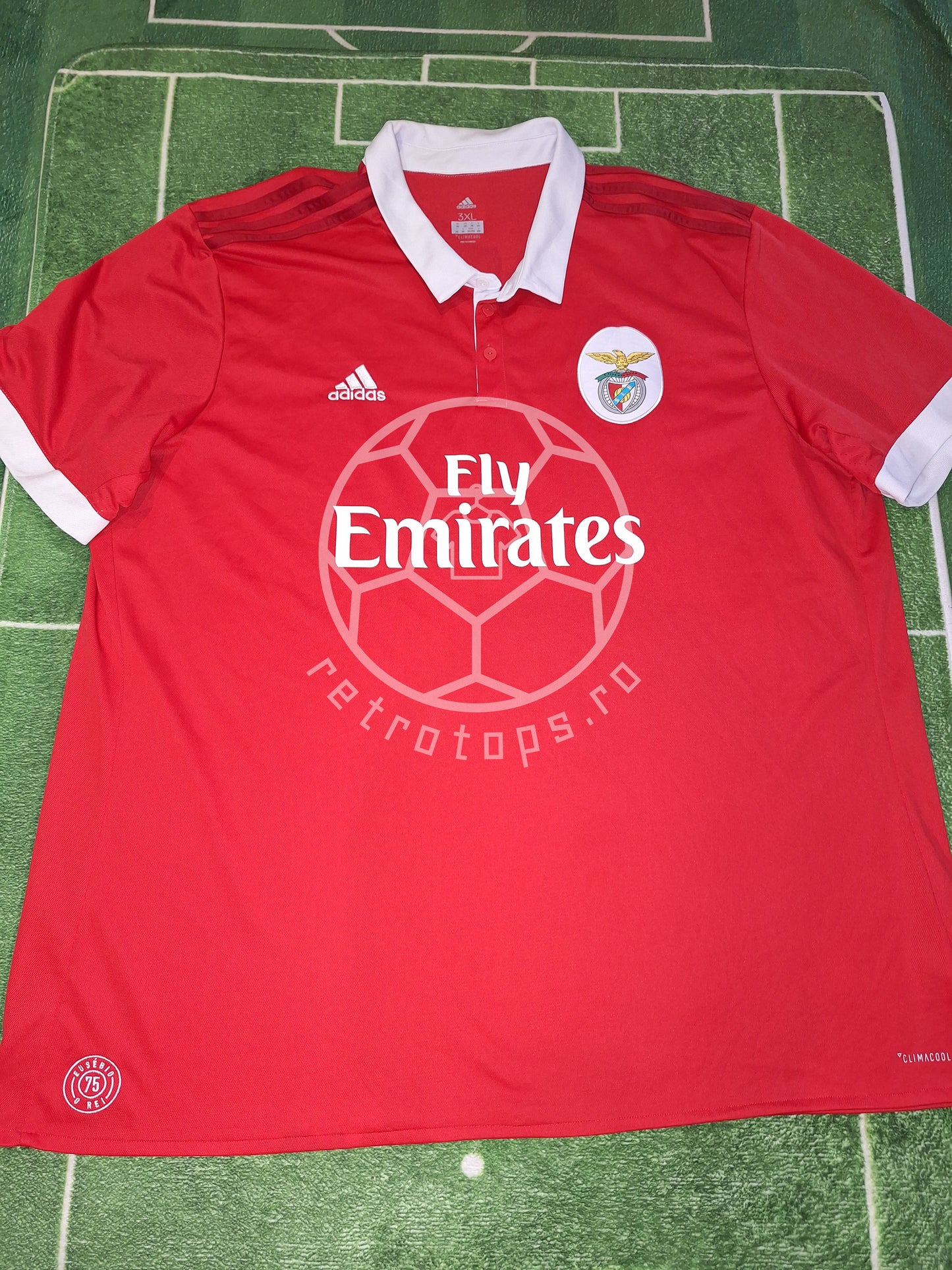 Benfica 2017-2018 home shirt, 3XL