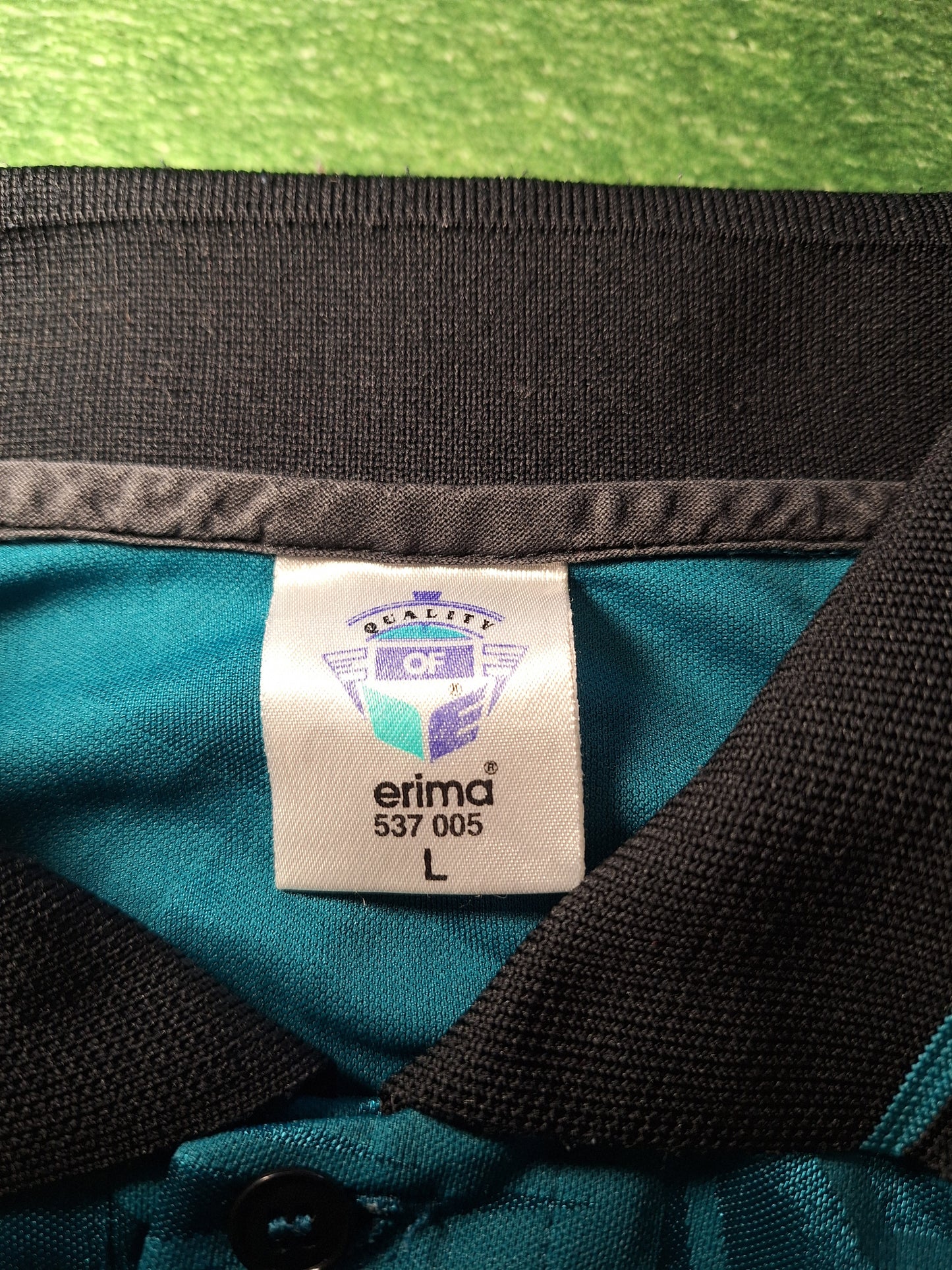 Vintage referee 90s Erima shirt, L