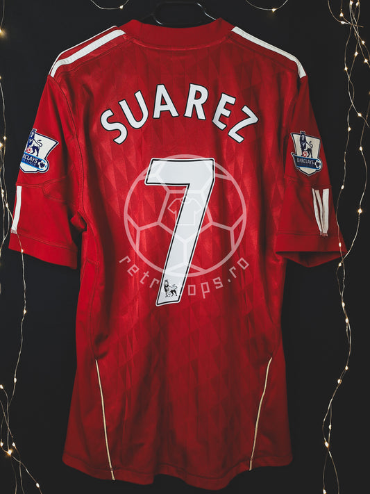 Liverpool 2010-2012 home shirt, Suarez 7, M