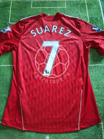Liverpool 2010-2012 home shirt, Suarez 7, M