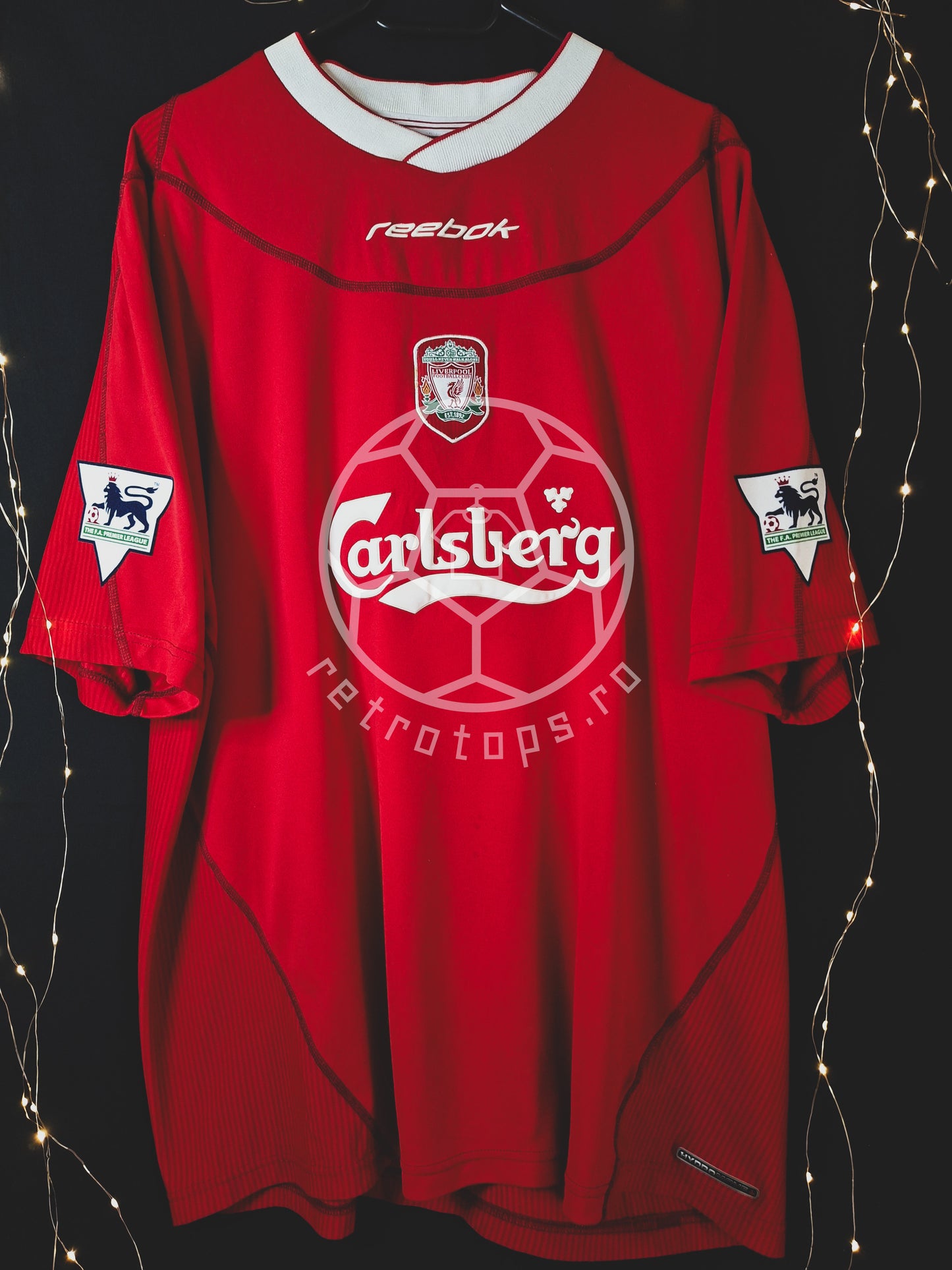 Liverpool 2001-2003 home shirt, Milan Baros 5, XXL/3XL