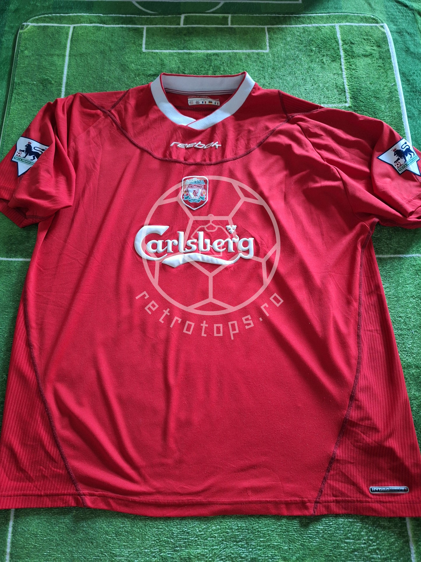 Liverpool 2001-2003 home shirt, Milan Baros 5, XXL/3XL