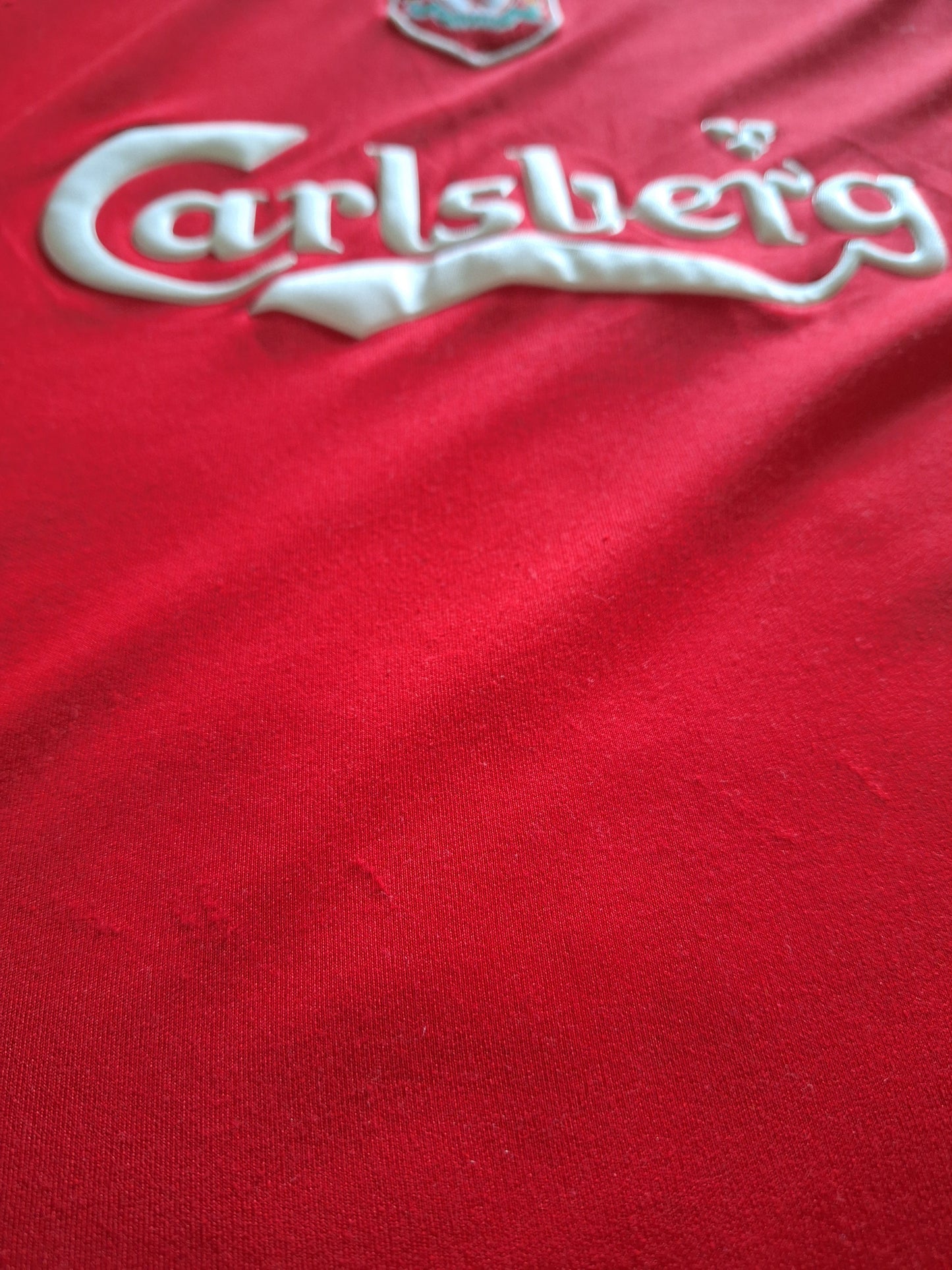 Liverpool 2001-2003 home shirt, Milan Baros 5, XXL/3XL