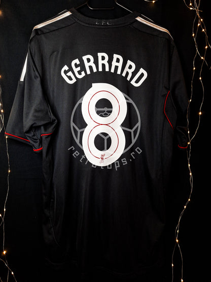 Liverpool away shirt 2011-2012, Gerrard 8, L