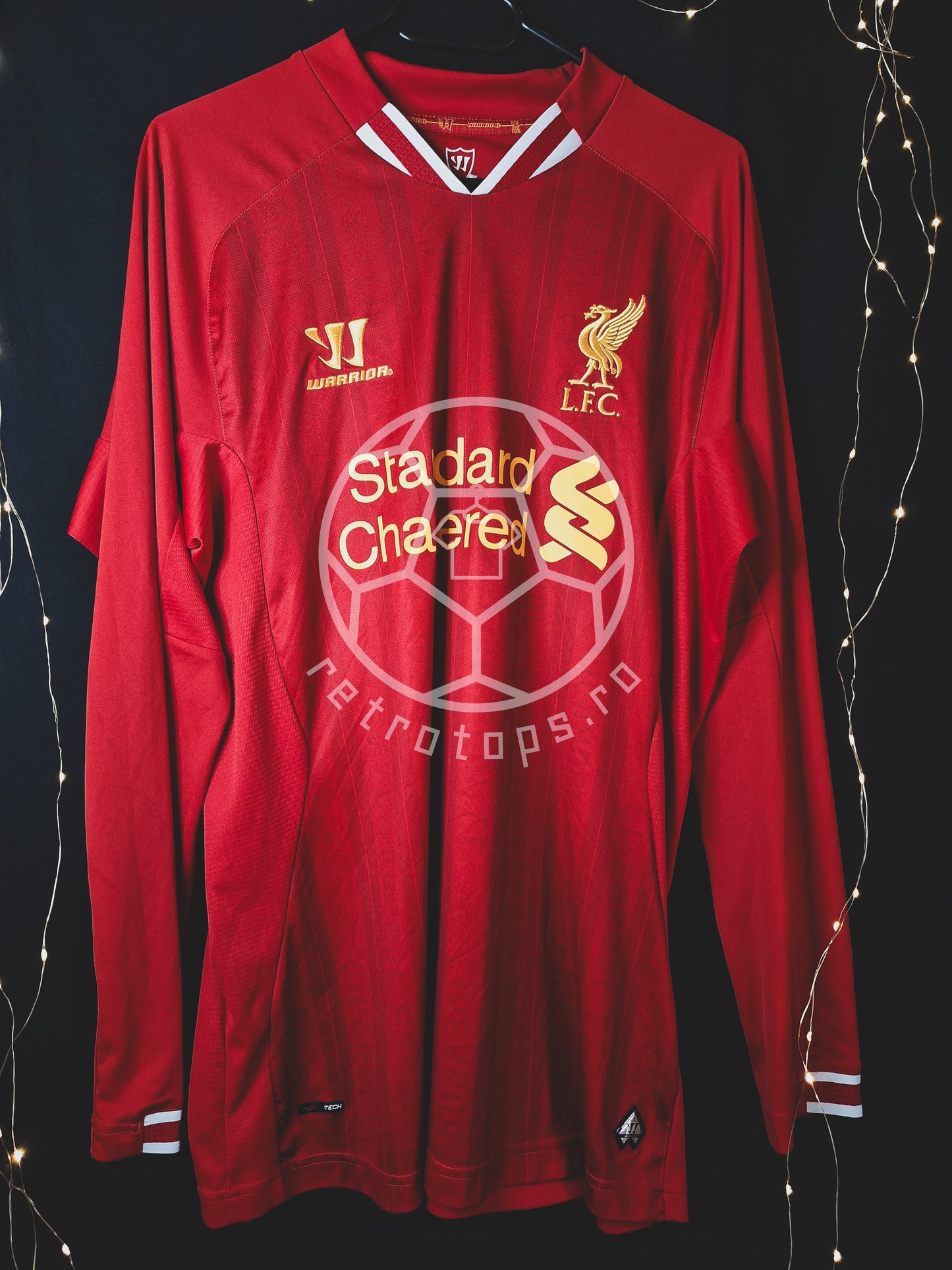 Liverpool 2013-2014 long sleeve shirt, Suarez 7, L