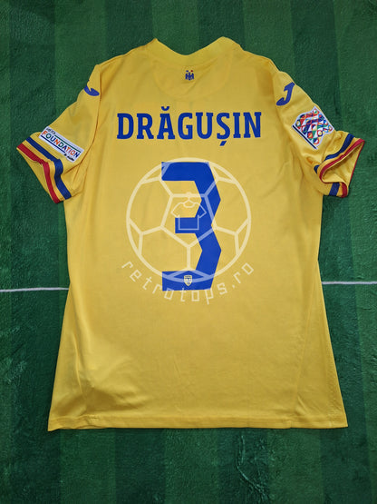 Romania 2024 home shirt, Drăgușin 3, L/M