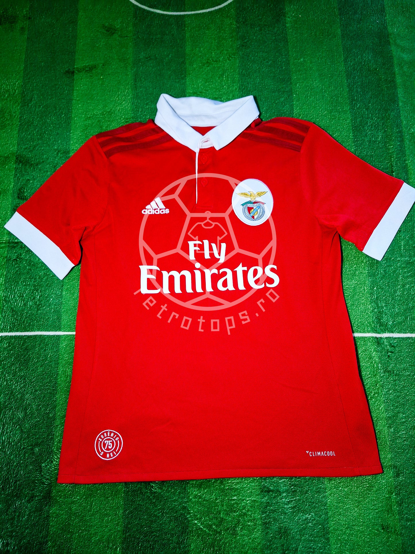 Benfica 2017-2018 shirt, Filippo 10, M Kids (10-11 years)