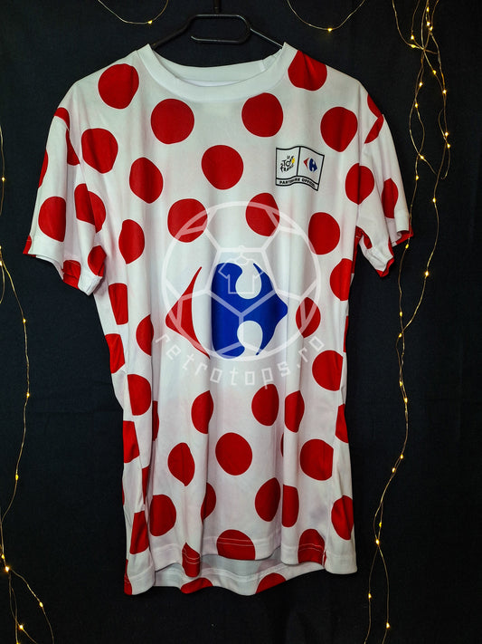 Tricou cu buline roșii, Turul Franței, L/XL