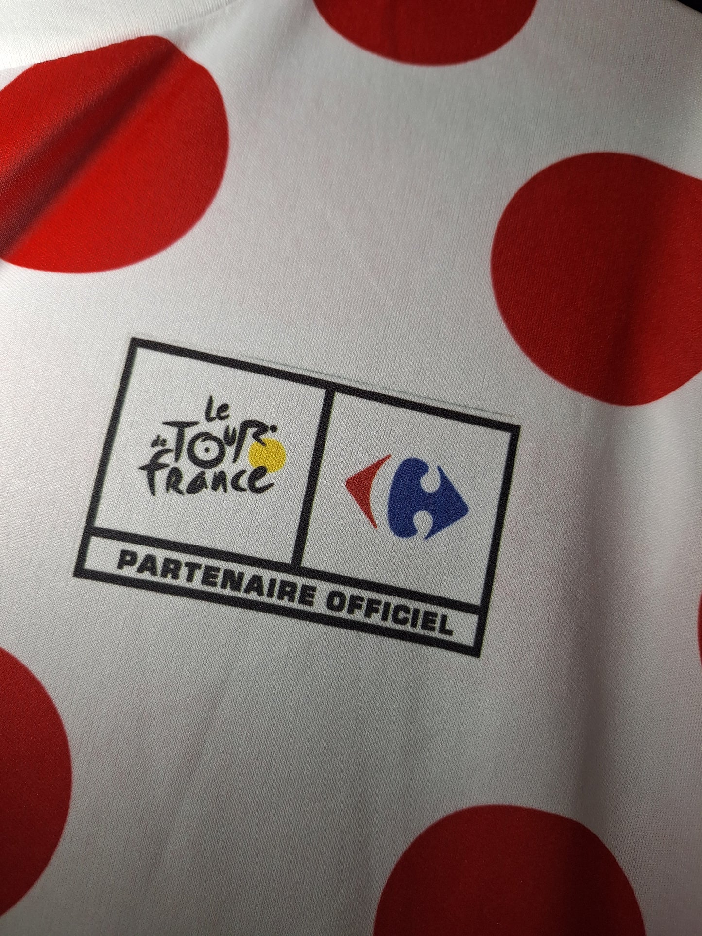 Tricou cu buline roșii, Turul Franței, L/XL