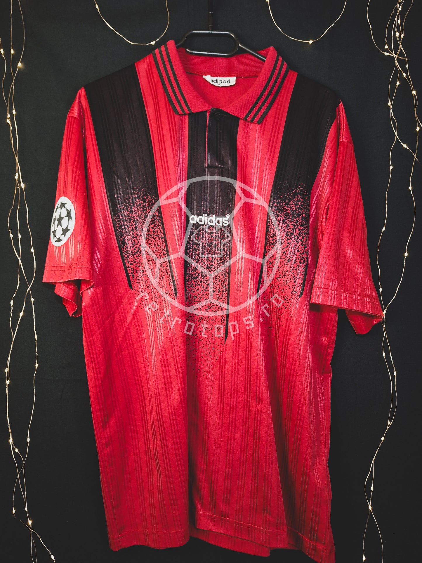 Tricou fotbal Adidas template (Steaua 1997), Lăcătuș 7, XL